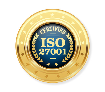 iso 27001 certified graphic